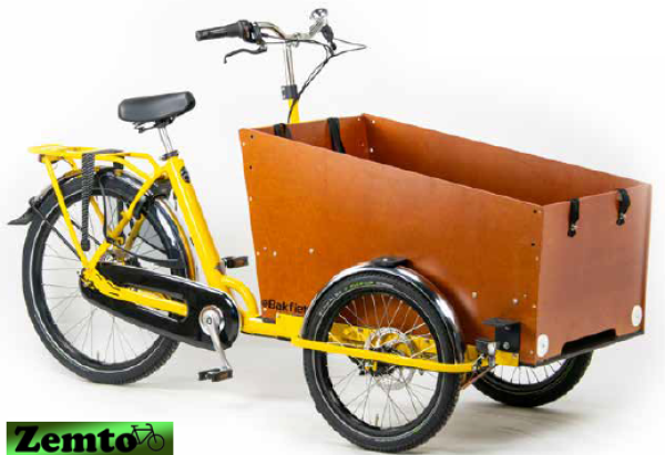 Bakfiets Cargo Trike Classic Narrow, individuell konfigurierbar, ohne Motor